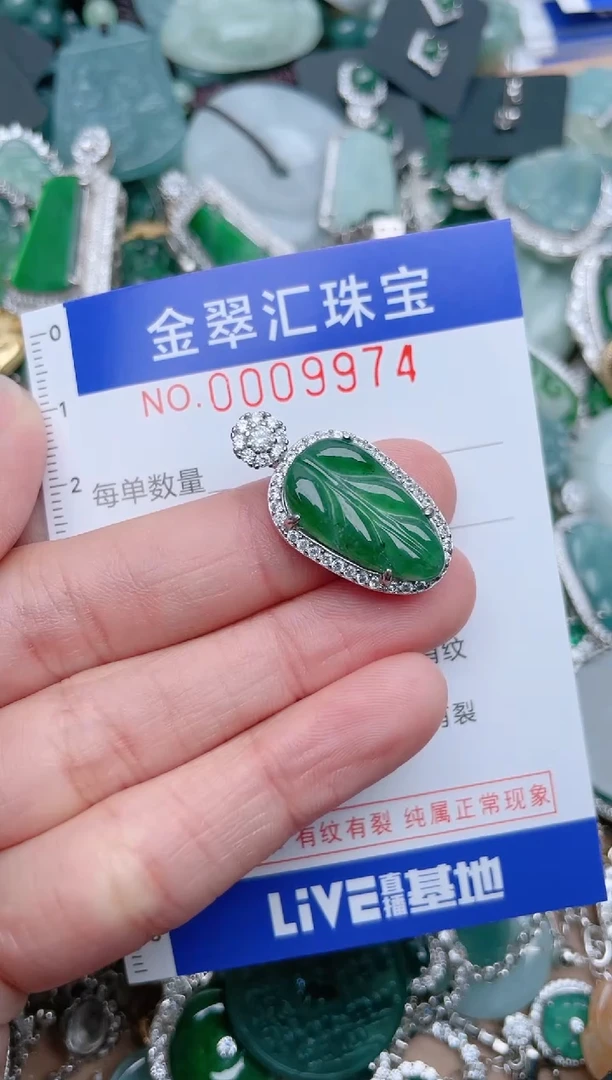 【闪购商品】翡翠颈饰未镶嵌9974....