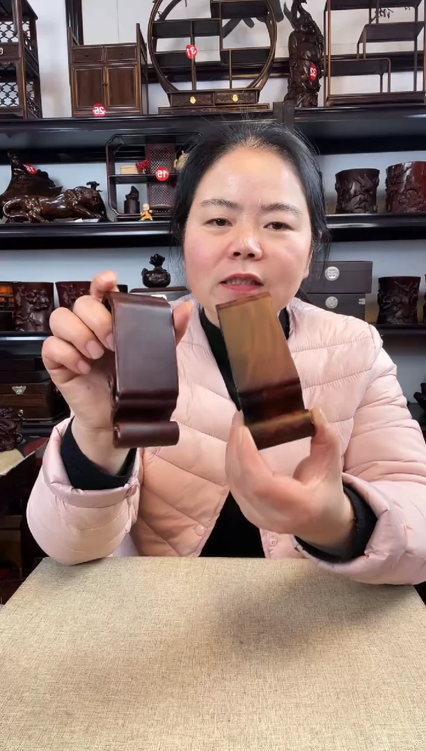 木老李红木工艺品569瑕疵