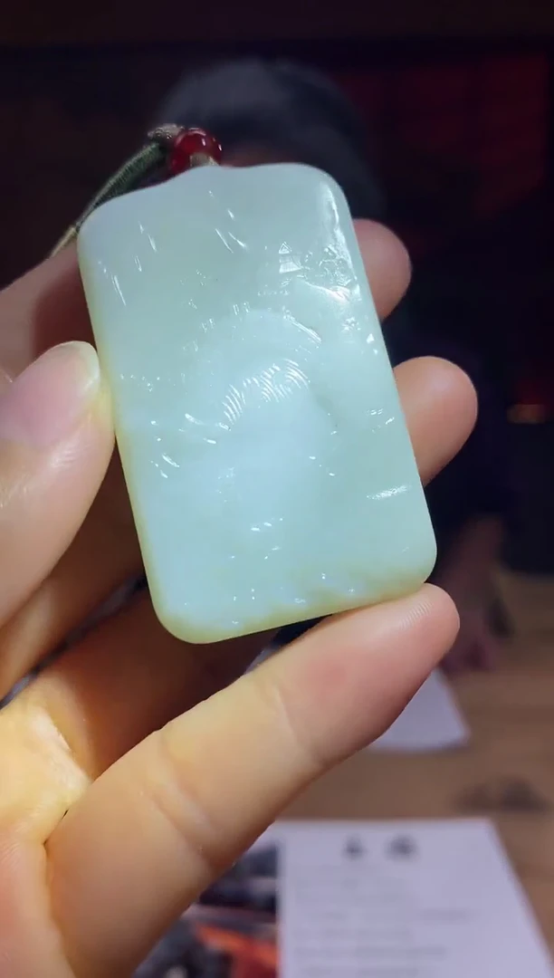 和田玉未镶嵌颈饰d262