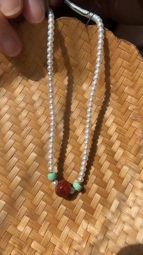 淡水珍珠未镶嵌项链CCmmm专拍珍珠项链