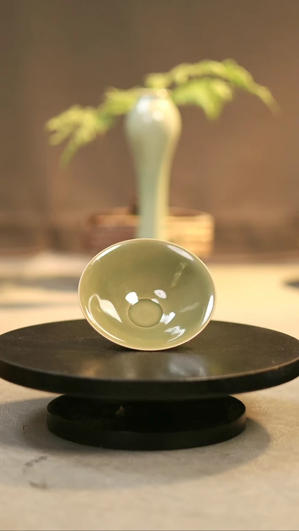 摆件瓷原产地原矿釉泡泡盏