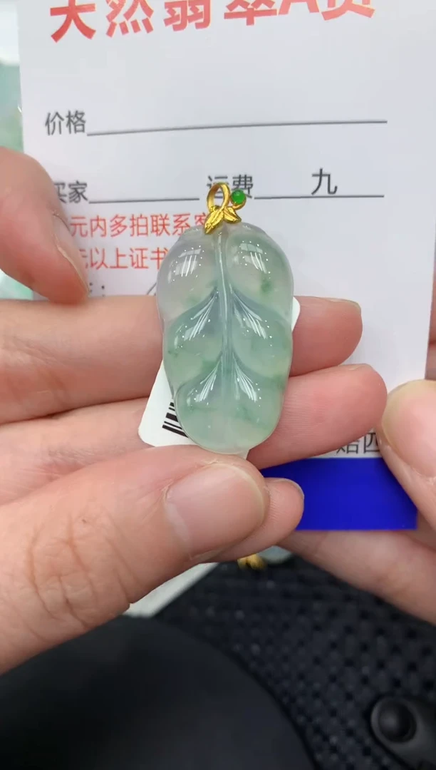 【闪购商品】翡翠颈饰18K金镶嵌11111111111