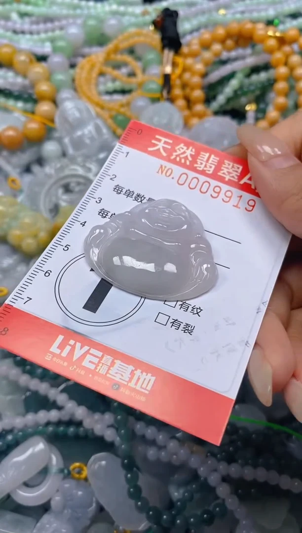 翡翠未镶嵌颈饰闪购0009919