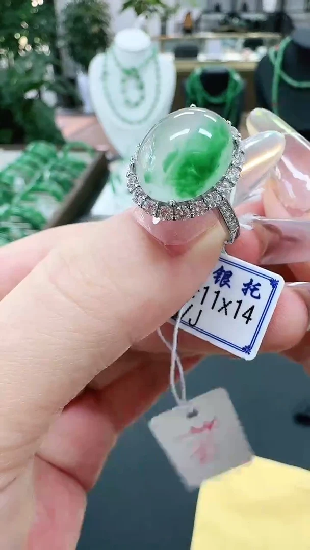未镶嵌1石英质玉（非洲翠）/1633