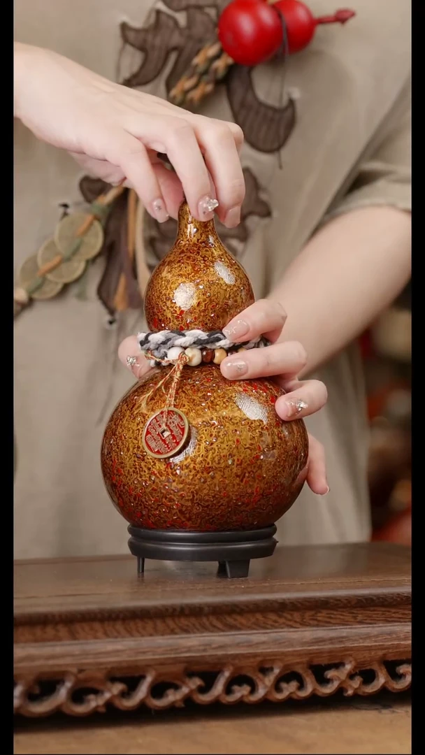 72号精品天然大漆酒葫芦一物一拍~