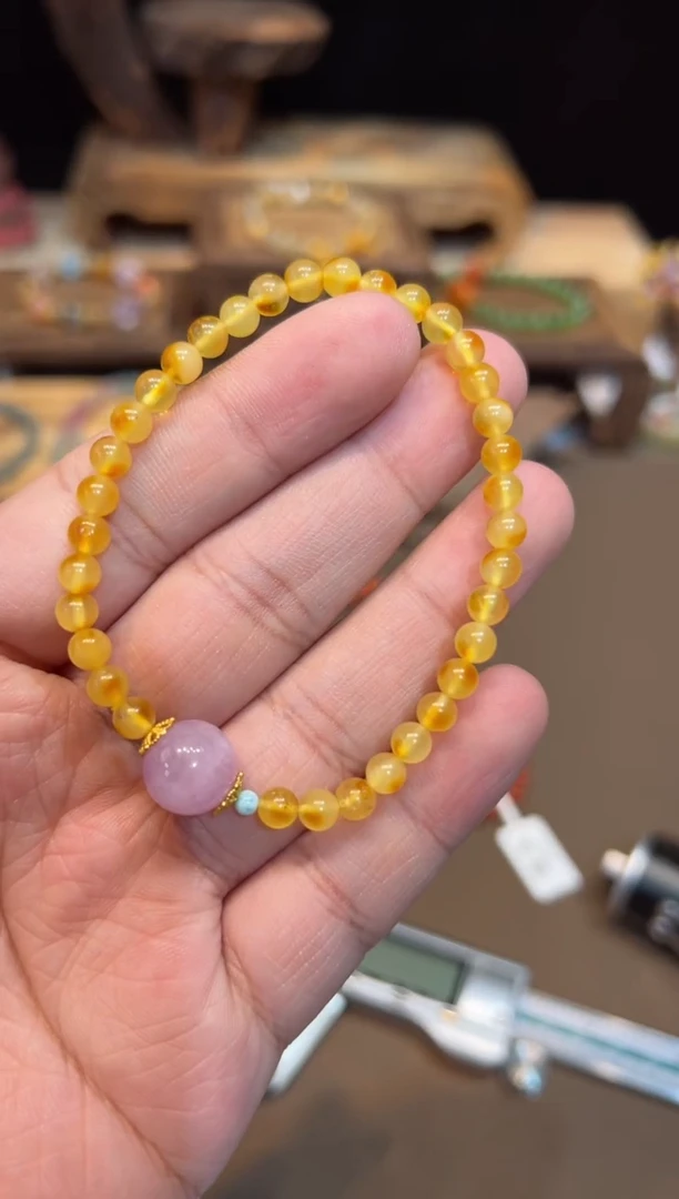 【闪购商品】琥珀手饰未镶嵌手饰@@E6353