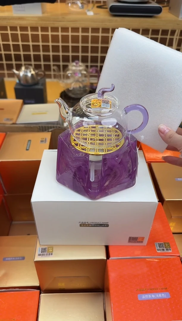 @@禾器晶彩丰登壶浅紫色