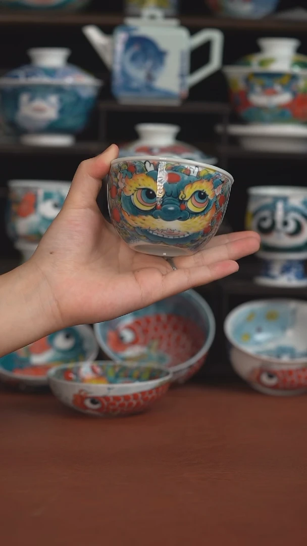 老师作品池鱼水缸杯（宠粉福利 ）