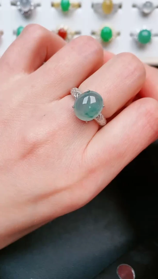 【闪购商品】翡翠戒指银S925镶嵌.....