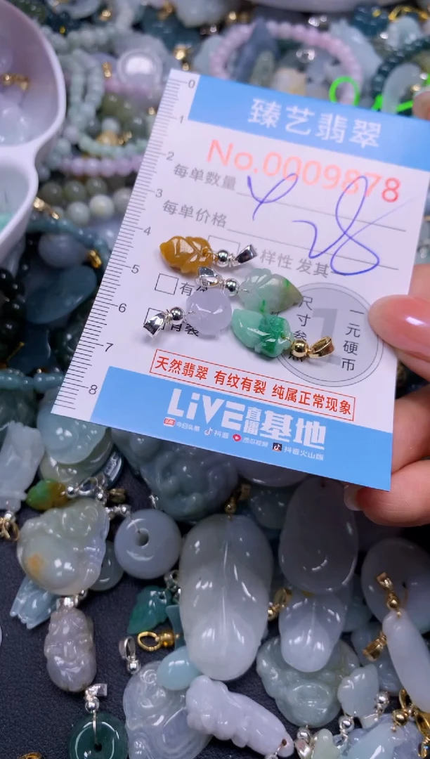 颈饰未镶嵌翡翠9878