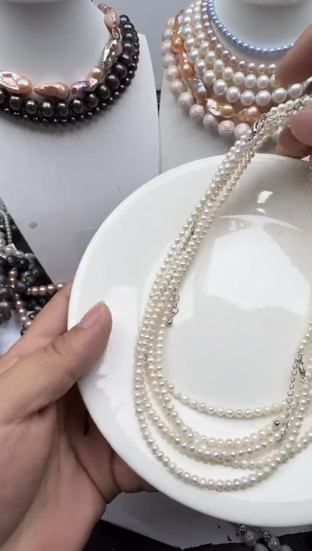 【闪购商品】淡水珍珠颈饰未镶嵌1