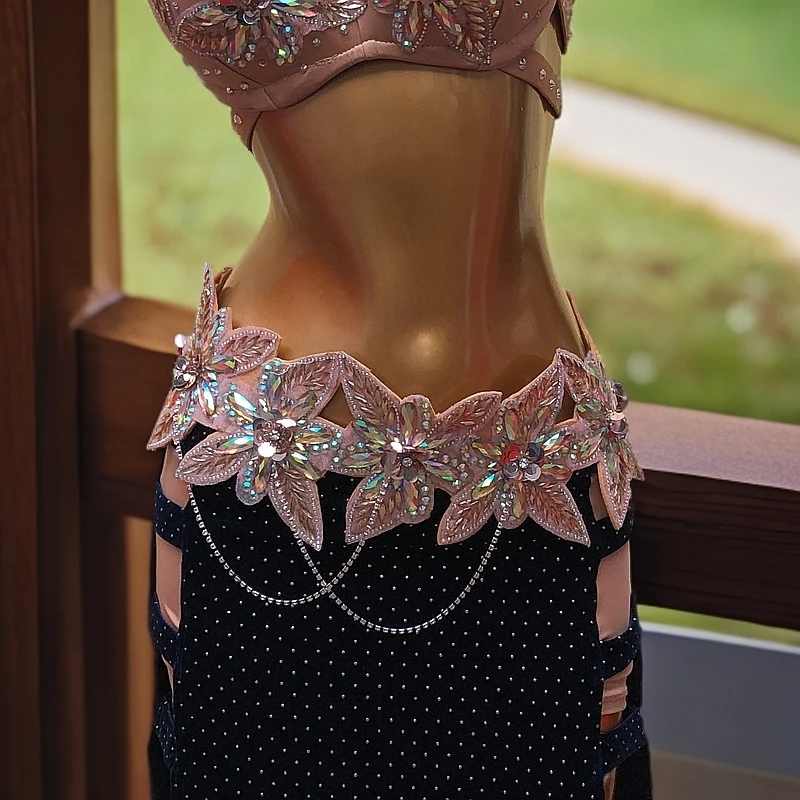 舞姿翼新款肉色腰封（腰封有拼接，不影响使用，介意慎拍）