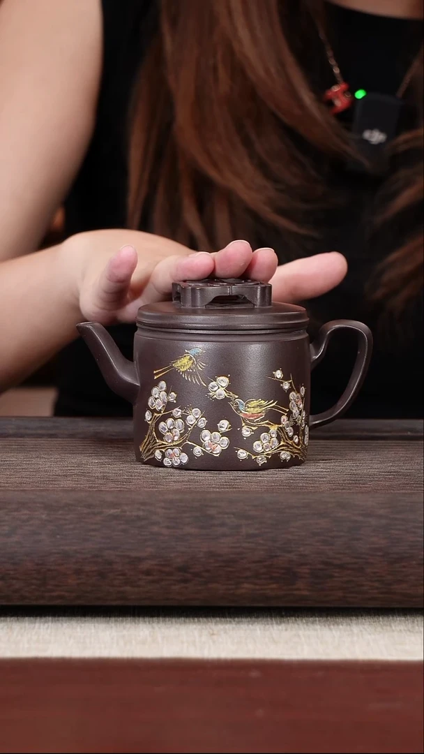 茶壶紫砂石黄壶1111