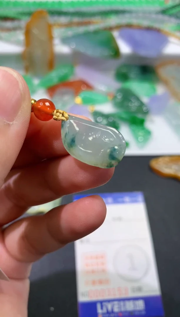 颈饰未镶嵌翡翠457