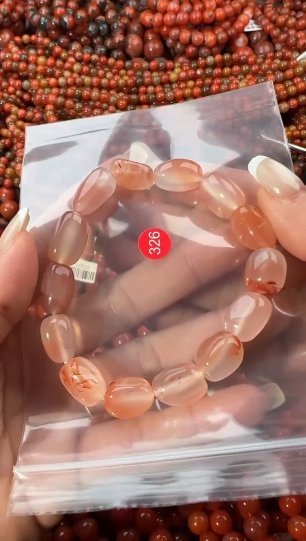 未镶嵌手串南红玛瑙9+