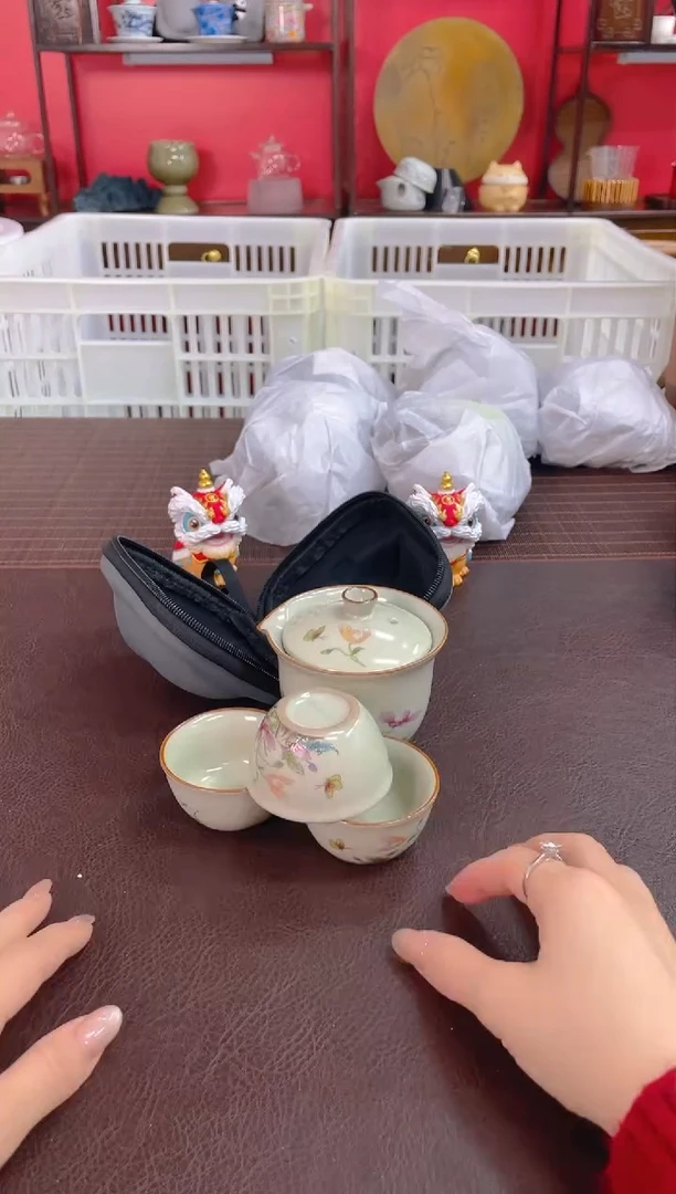 【闪购商品】瓷片【沉鱼茶器】清货底价 库存单一