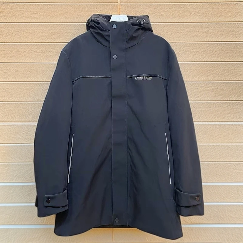 218#黑【木兮兮专属】2026冬季新加厚男士气质轻奢时尚休闲保暖外套