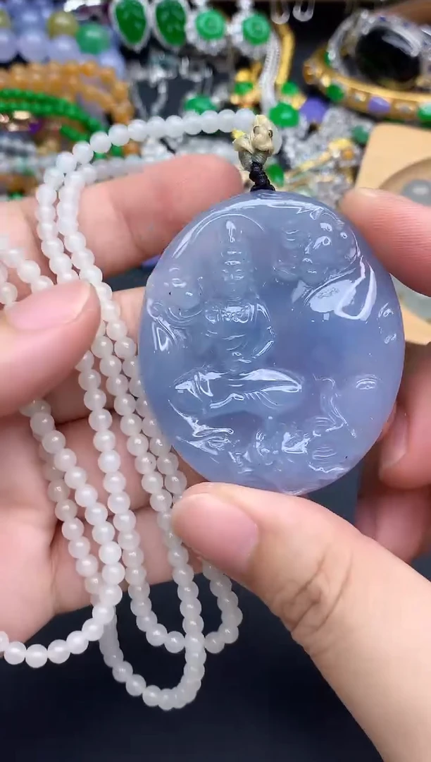 颈饰未镶嵌翡翠36-春日珠宝