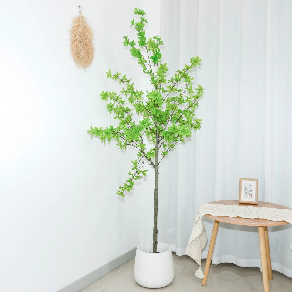 仿真绿植摆件日本吊钟植物马醉木服装店室内客厅装饰假树落地盆栽