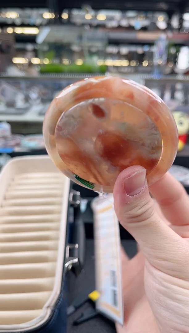 未镶嵌手镯石英质玉62圈口 （赠品镯心）300332