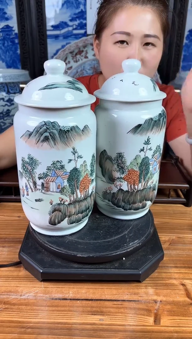 摆件景德镇陶瓷仿古摆件N