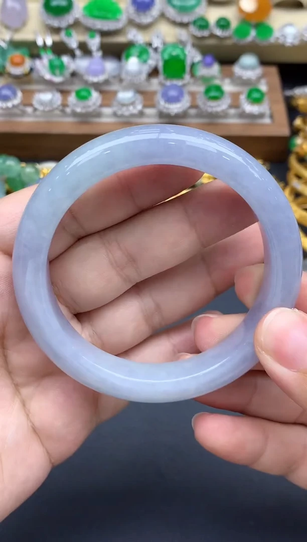 翡翠手镯未镶嵌112-春日珠宝