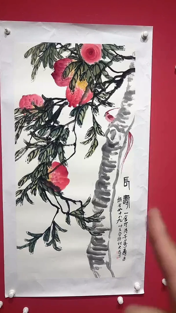 国画黄大为-8平尺-国画