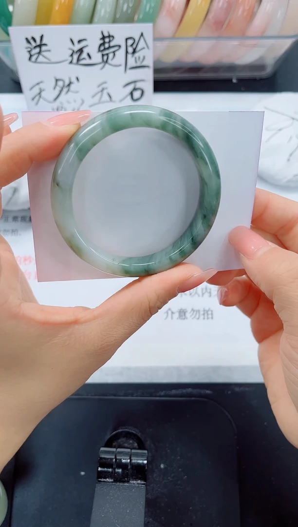 未镶嵌手镯石英质玉9-52.7