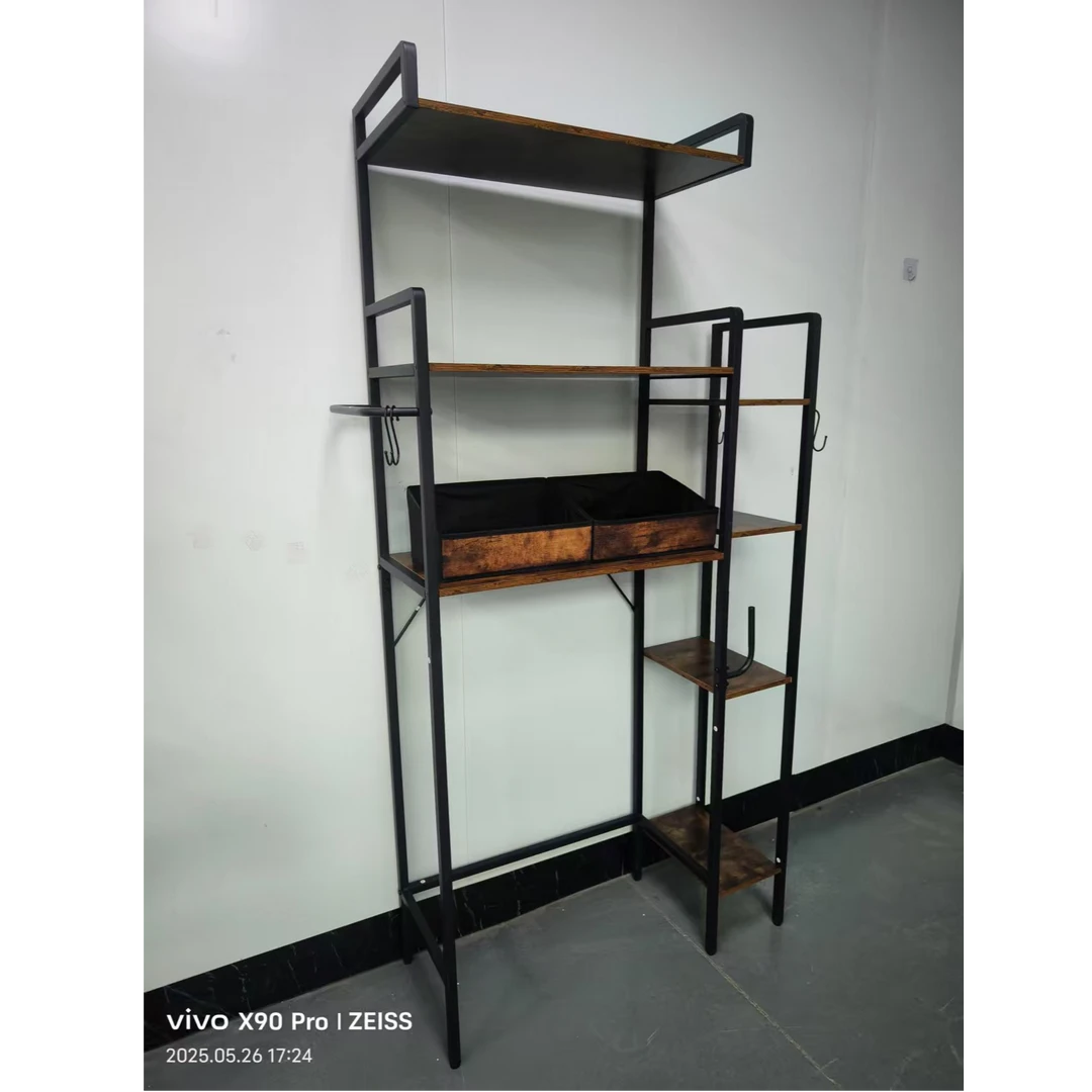 （尾货）置物架马桶架洗衣机架82X31X169CM