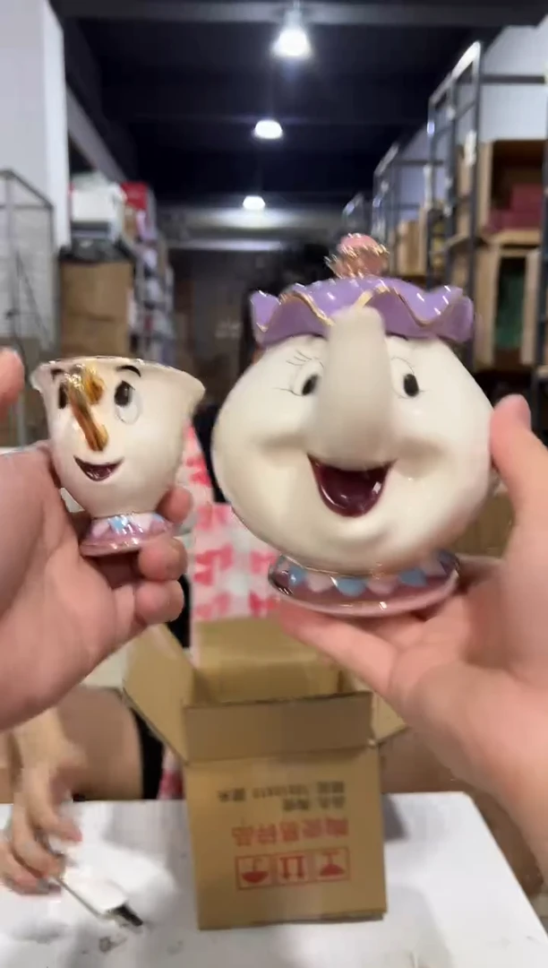 瓷片茶壶太太一壶一杯