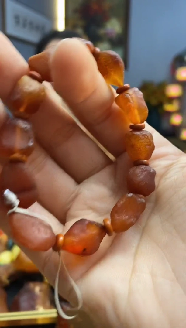 未镶嵌琥珀手串手串