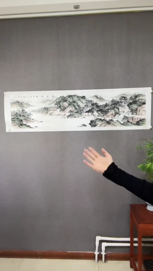 国画开场福利仿古国画手绘