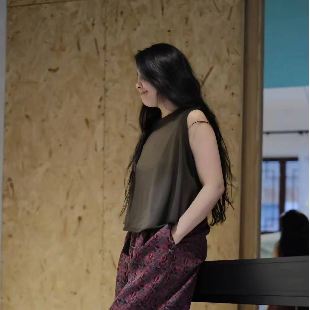 百搭弹力宽松圆领羊毛小衫打底背心网红女装女士纯色休闲夏季无袖