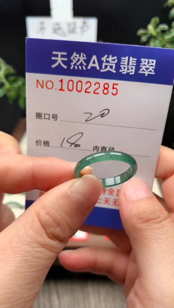 未镶嵌戒指翡翠20#