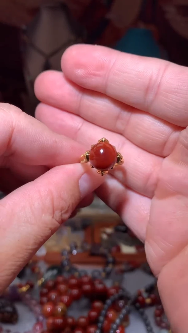 未镶嵌珠宝半成品水晶红极光