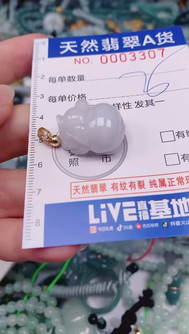 颈饰未镶嵌翡翠00003307