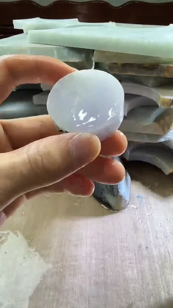 裸石翡翠天然翡翠A货花51