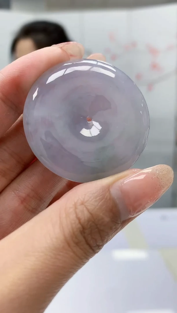 【闪购商品】定制翡翠未镶嵌4902MM-毛货挂件184