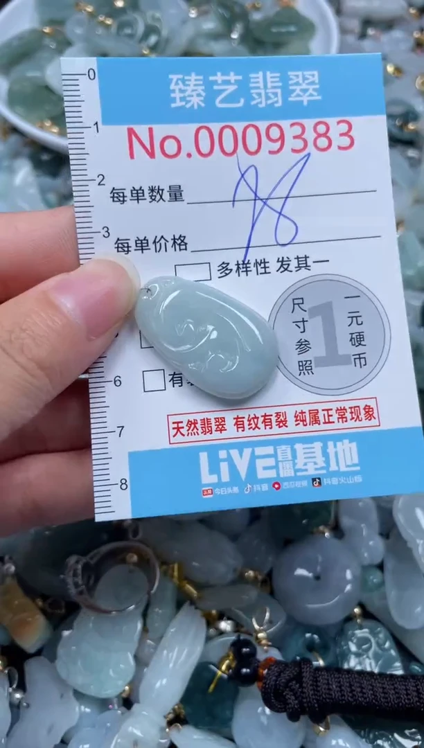 颈饰未镶嵌翡翠9383