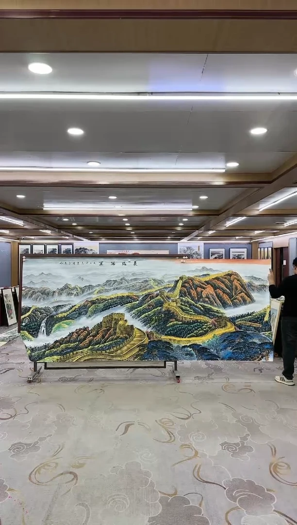 绘画一-王红兵-大丈二-山水国画