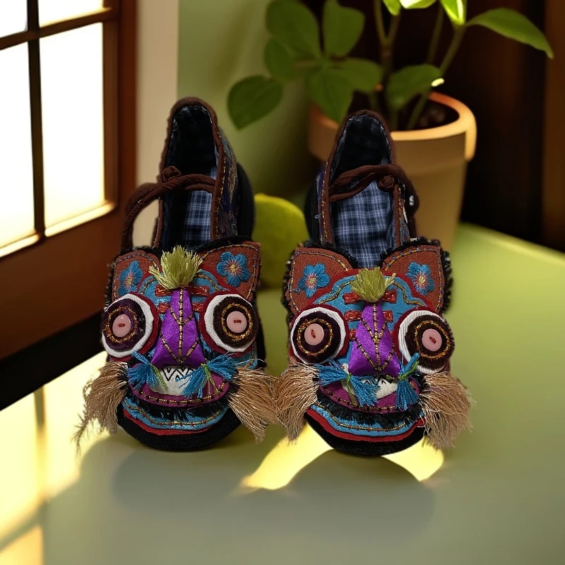 纯手工民族风布鞋