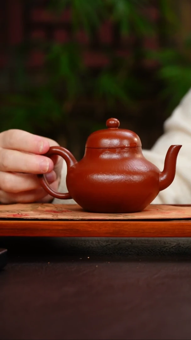 茶壶紫砂思婷 朱泥大红袍