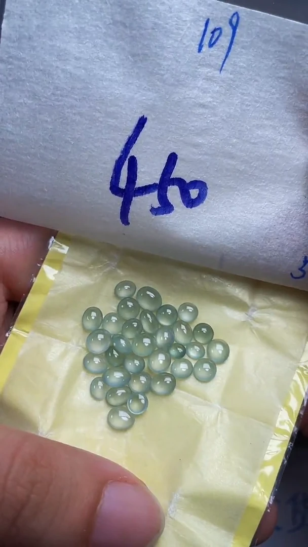 定制翡翠未镶嵌天然缅甸翡翠A货109