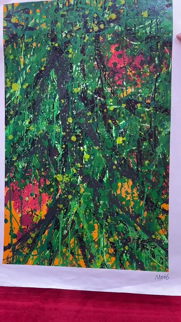 国画赵燮绘画2.7pc藤萝画集作品