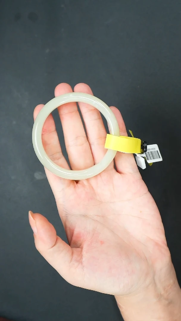 和田玉手镯未镶嵌A0043-52