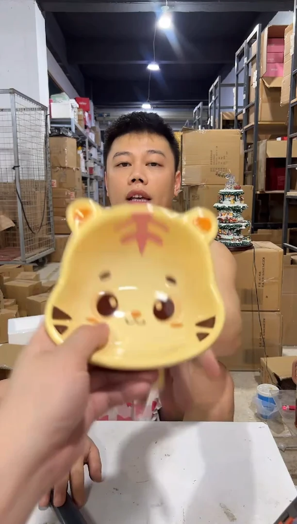 瓷片陶瓷泰哥狗粮碗