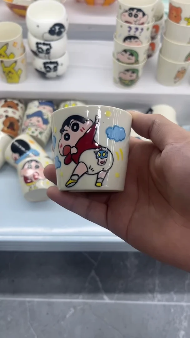 高温釉下彩手工手绘陶瓷