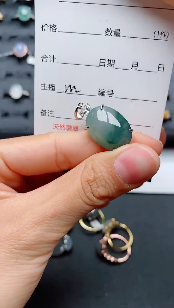 【闪购商品】翡翠戒指银S925镶嵌...........