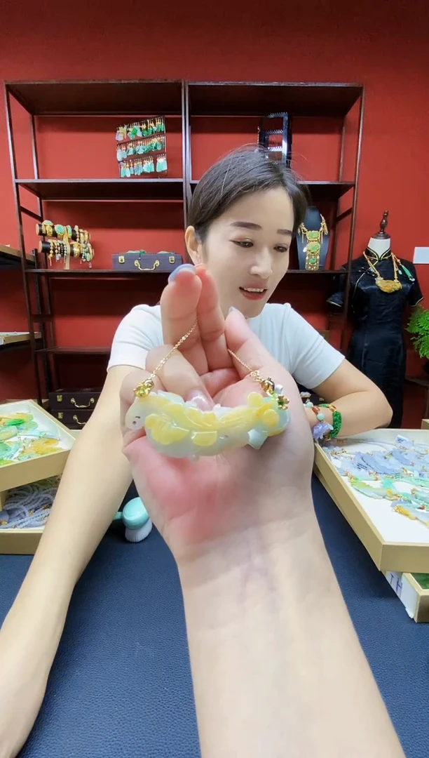 颈饰未镶嵌翡翠翡翠吊坠