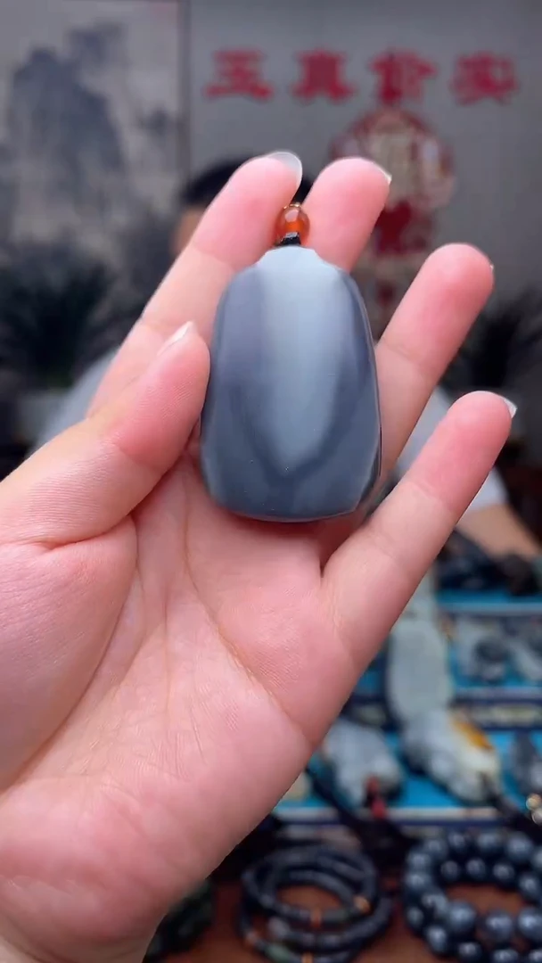 和田玉未镶嵌挂件1